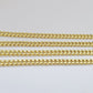 Real 14k Yellow Gold 7mm Miami Cuban Link Chain 22" Necklace Box Lock