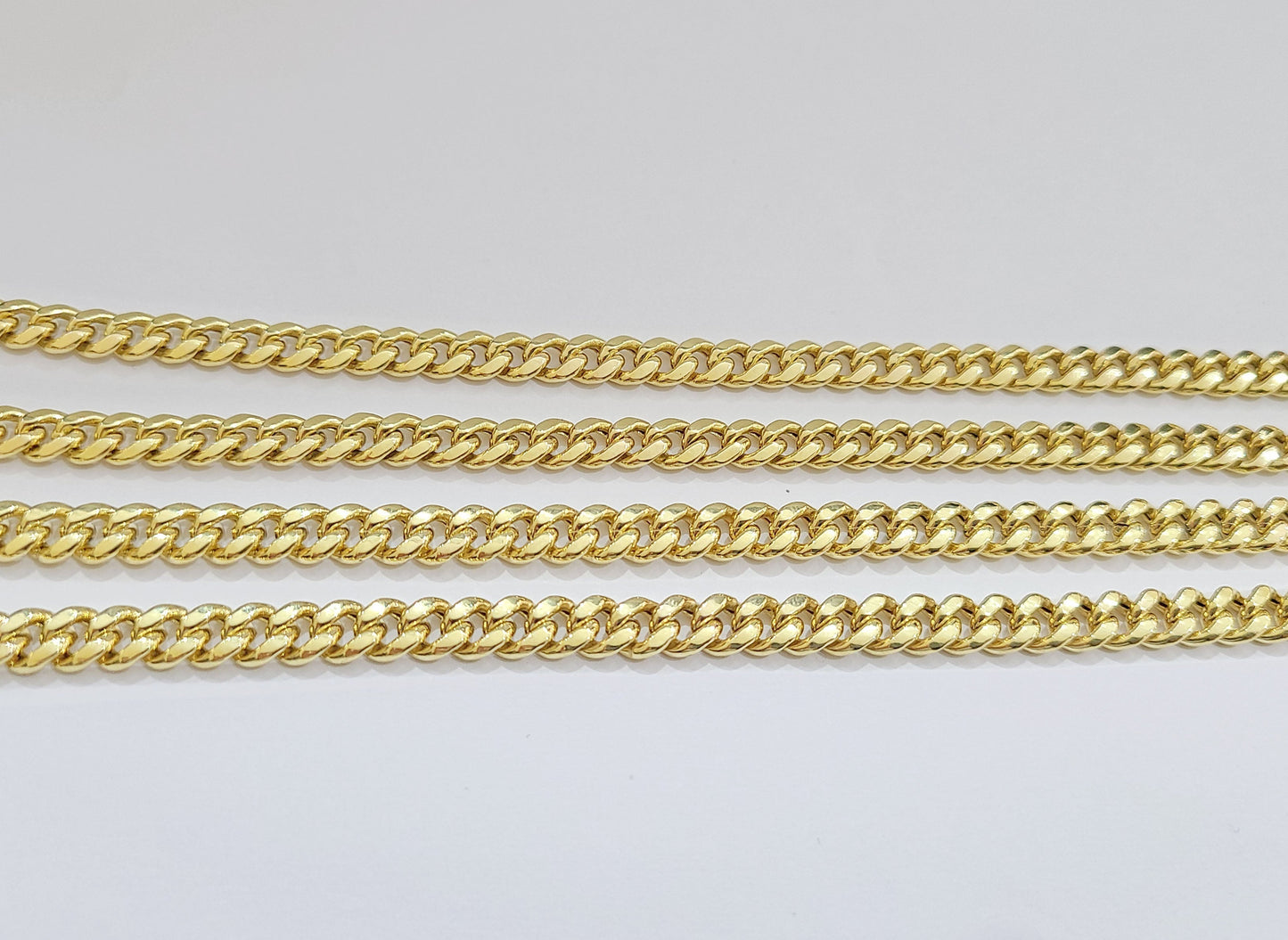 Real 14k Yellow Gold Miami Cuban Link Chain 6mm 30" Necklace Box Lock Choker