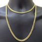 Real 14k Yellow Gold 7mm Miami Cuban Link Chain 24" Necklace Box Lock