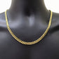 Real 14k Yellow Gold 7mm Miami Cuban Link Chain 26" Necklace Box Lock