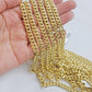 Real 14k Yellow Gold 7mm Miami Cuban Link Chain 24" Necklace Box Lock
