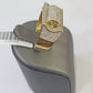 Real 10k Yellow Gold Diamond Mens Ring Band Wedding Genuine Natural