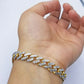 10K Yellow Gold Royal Monaco Cuban Bracelet 9mm Long Diamond Cut 7.5 inch