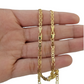 Real 10k Yellow Gold Mariner Anchor Link Chain 3mm Necklace 18" Inch