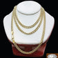 10k Gold Miami Cuban Chain Necklace 22" Inch Men Women Link 4mm  Real 10k Gold