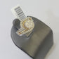 Real 10k White Yellow Gold Diamond Ring Womens Ring Genuine 10Kt