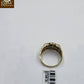 Mens REAL 10k Yellow Gold 1/3CT Natural Diamond Ring  Band SIZE 10 Casual Pinky