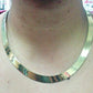 Real 10K Solid Yellow Gold Chain Herringbone Necklace 10mm Thick 22" inch Length