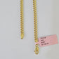 14K Yellow Gold Miami Cuban Bracelet 8" Inch 3mm