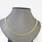 14k Gold Miami Cuban Link Chain Necklace 5mm 22" box Lock REAL 14kt Yellow Gold