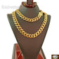 10k Real Gold Miami Cuban Royal Monaco Link Chain 26 inch 15mm Thick On Sale