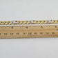 10k Yellow Gold Miami Cuban Link Bracelet 8.5 Inch Anchor Mariner 12mm Gold