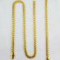 Real 10k Gold Miami Cuban Link Royal 9mm Monaco chain and Bracelet Set ,Necklace