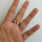 Real 10K Yellow Gold Ring Head Pinky Casual Mens Ring All Sizes