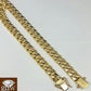 REAL Mens 10k Gold Cuban Bracelet 7mm 7.5 Inch Box clasp