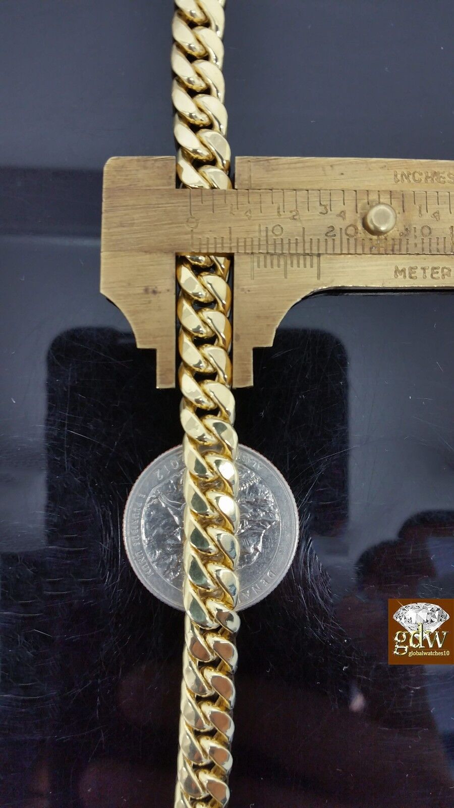14k Yellow Gold Miami Cuban Bracelet 8.5" Inch 8mm Box clasp Link 14kt
