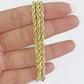 Real  14k Yellow Gold Rope Chain 3mm 18 Inches Ladies Necklace