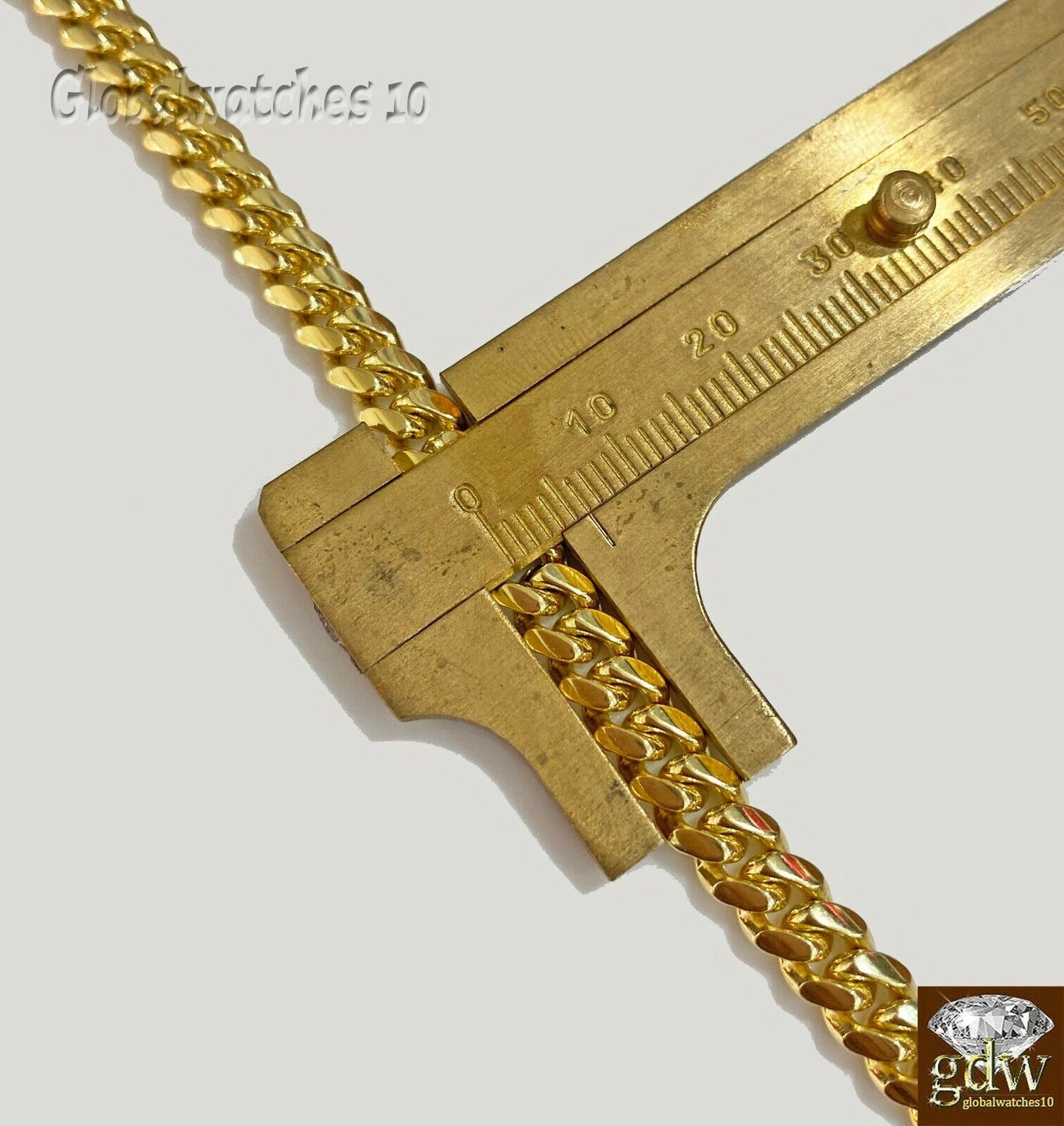 Solid 10k Gold Miami Cuban Link Chain Necklace & Bracelet Set Box Lock Men Heavy