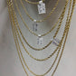 Real 10k Gold Rope Chain Necklace 2.5mm 16" 18" 20" 22" 24" 26" 28" Men Women