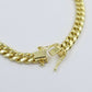 10k Yellow Gold Miami Cuban Bracelet Real 10kt Gold 6mm Link 7 inch Men Women
