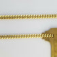 Real 10k Gold Miami Cuban Chain 7mm 24" Necklace,10kt Yellow Gold Lobster Lock