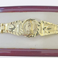 10k Gold Virgin Mary Miami Cuban Bracelet Size 8" Inches 7mm 10kt Mens Ladies