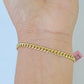 14K Yellow Gold Miami Cuban Bracelet 8" Inch 3mm