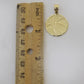 10k Yellow Gold Basketball Charm Pendant 1 Inch 10kt Real Gold