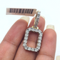 Real 10k Gold & Diamond Letter "O" Initial Alphabet Charm/Pendant 1.25"