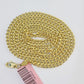 14k Gold Miami Cuban Link Chain Necklace 4mm 22" box Lock REAL 14kt Yellow Gold