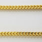 Real 10k Franco Yellow Gold Chain Necklace 4mm 26"