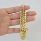 14K Yellow Gold Miami Cuban Bracelet 8.5" Inch 11mm Box Clasp Link Real 14Kt