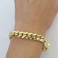 14K Yellow Gold Miami Cuban Bracelet 8.5" Inch 11mm Box Clasp Link Real 14Kt