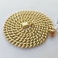 Real 14k Gold Miami Cuban Link Necklace Chain 6mm 20" box Lock