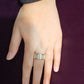 REAL 10k Yellow Gold Wedding Engagement Ring Mens Band 1/2CT Diamond SIZE 10