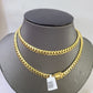 14k Gold Miami Cuban Link Chain Necklace 6mm 26" Box Lock REAL 14kt Yellow Gold