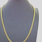 14K Solid Yellow Gold 7mm Miami Cuban Link Chain Necklace 26" Inch 14Kt