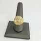 Real 10K Yellow Gold Ring Head Pinky Casual Mens Ring All Sizes