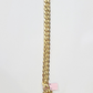 14K Solid Yellow Gold Miami Cuban Bracelet Box Clasp 7.5" Inch 12mm Link