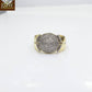 Mens REAL 10k Yellow Gold 1/3CT Natural Diamond Ring  Band SIZE 10 Casual Pinky