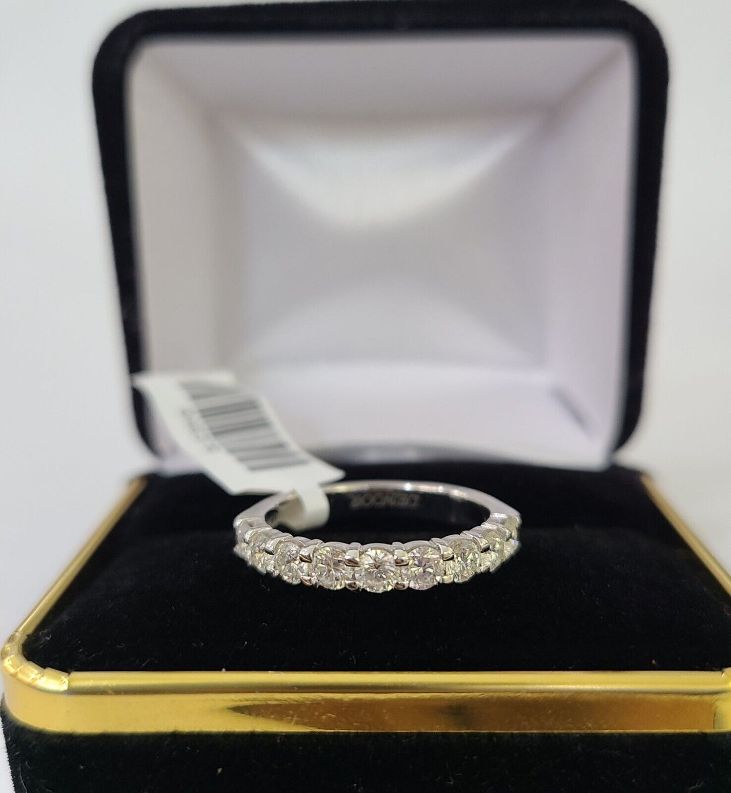 REAL 14k White Gold Diamond Ring Ladies Wedding Engagement Genuine