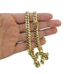 10K Gold Miami Cuban Link Chain SOLID Real 24 Inch 7mm On Sale Free Shipping