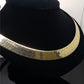 Real 10k Yellow Gold Herringbone 18" Necklace Chain 12mm